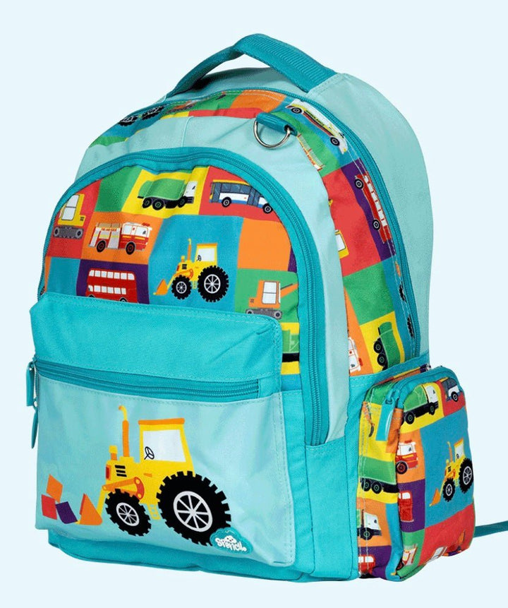 Spencil Little Kids Backpack - Transport Town - #HolaNanu#NDIS #creativekids