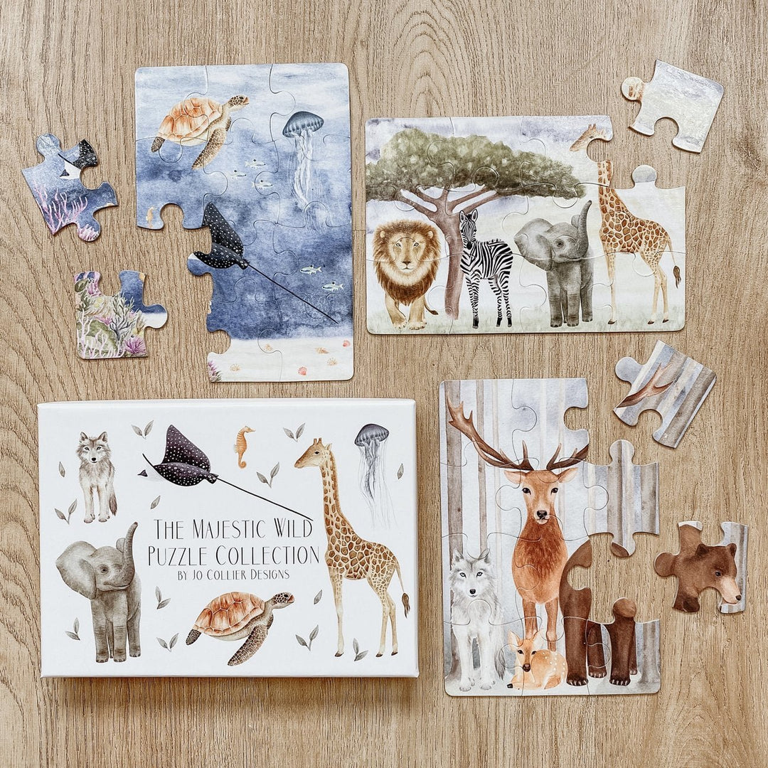 The Majestic Wild Puzzle Collection - #HolaNanu#NDIS #creativekids