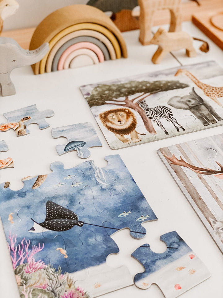 The Majestic Wild Puzzle Collection - #HolaNanu#NDIS #creativekids