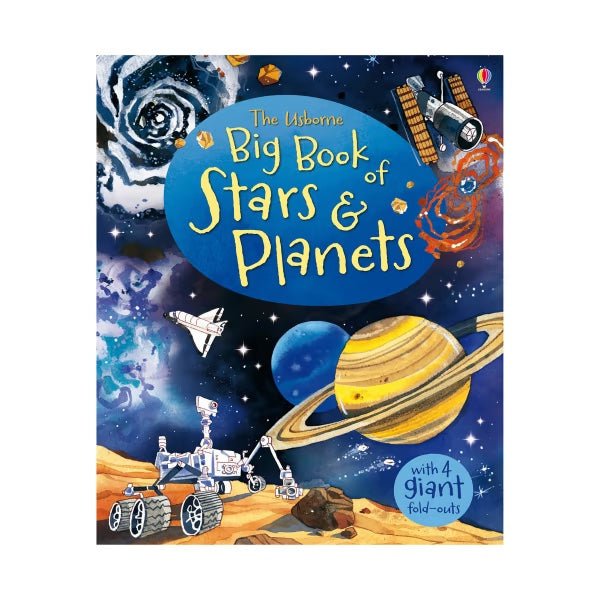 The Usborne Big Book Of Stars & Planets Includes FREE Surprise Gift - #HolaNanu#NDIS #creativekids