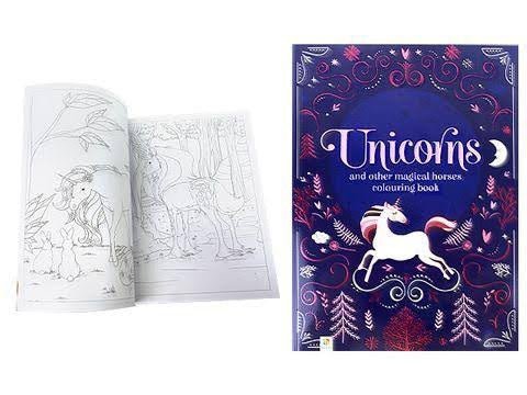 Unicorns and Other Magical Horses Colouring Book - #HolaNanu#NDIS #creativekids