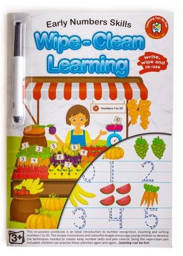 Wipe-Clean Learning - Early Numbers Skills - #HolaNanu#NDIS #creativekids