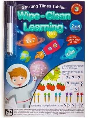 Wipe-Clean Learning - Starting Time Tables - #HolaNanu#NDIS #creativekids