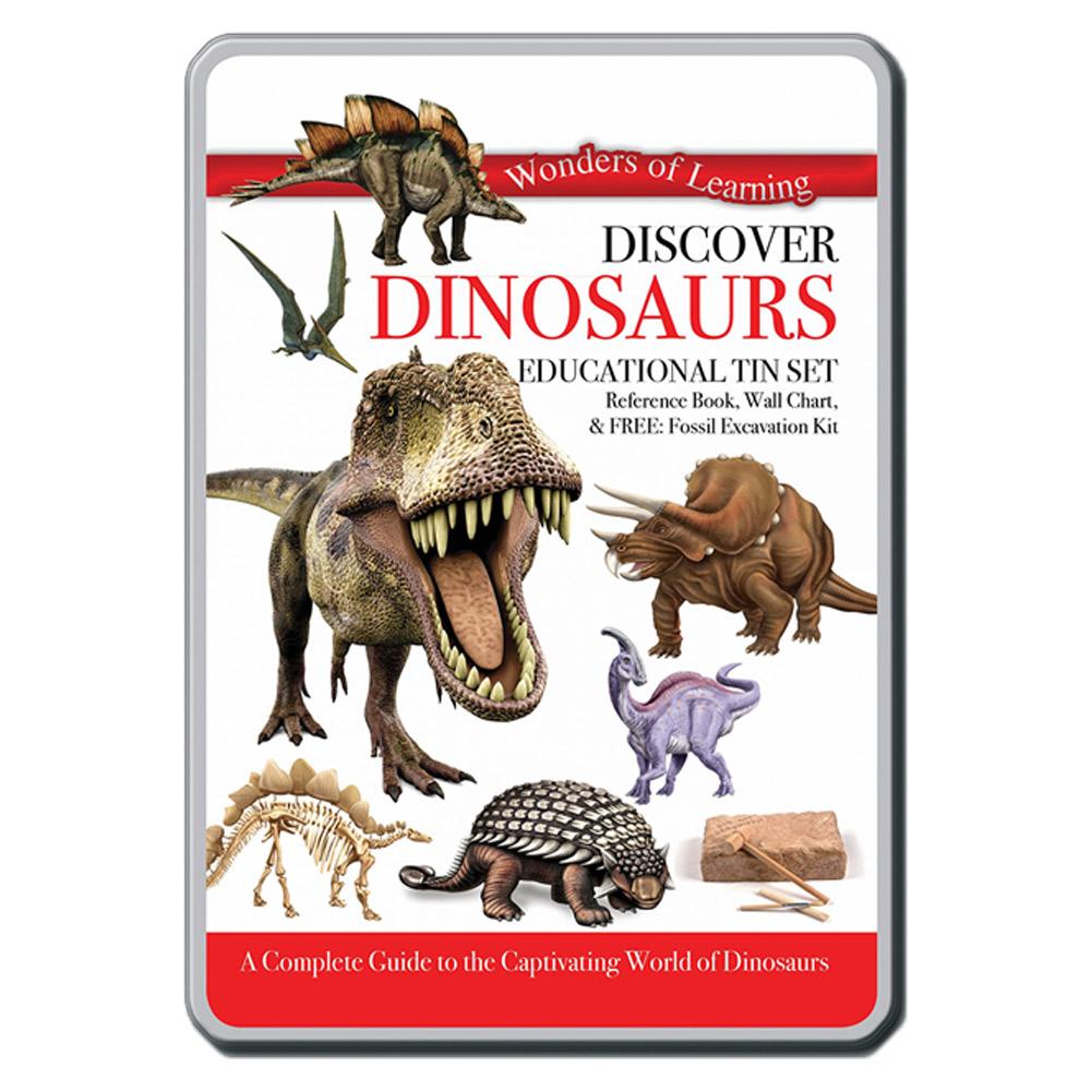 Wonders Of Learning - Discover Dinosaurs Tin Set - #HolaNanu#NDIS #creativekids