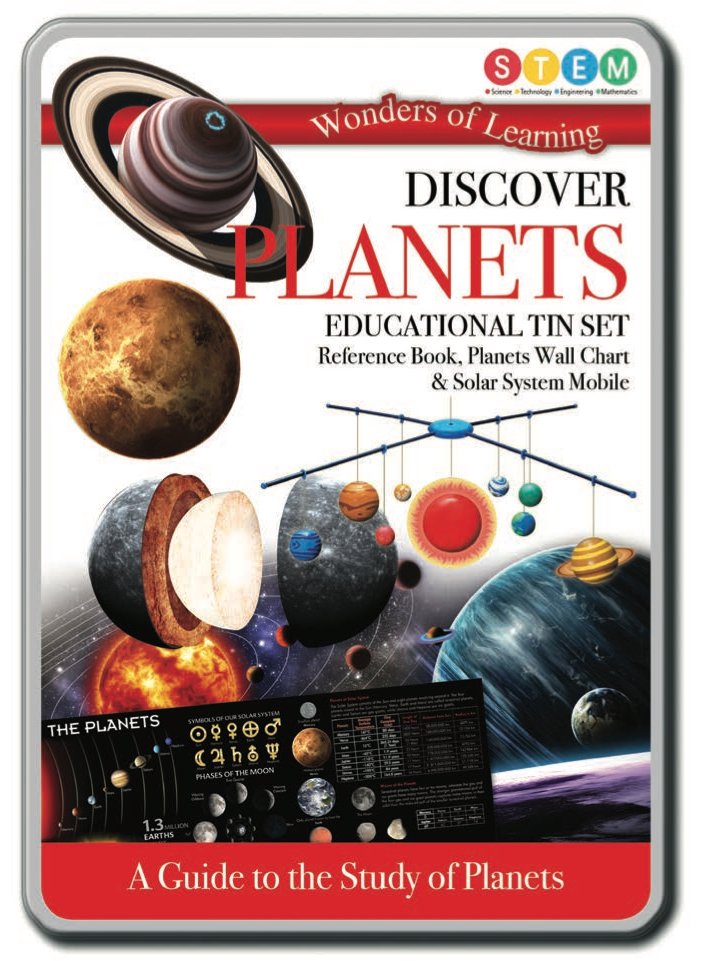 Wonders Of Learning - Discover Planets Tin Set - #HolaNanu#NDIS #creativekids
